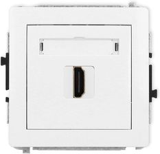 Zdjęcie Karlik Mechanizm Gniazda Pojedynczego Hdmi 2.1 8K Biały Deco I00164020 - Będzin