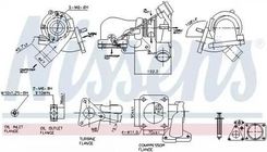 Zdjęcie Nissens Turbosprężarka 93251 - Ciężkowice