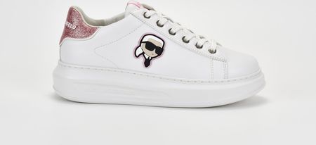 Damskie Sneakersy Karl Lagerfeld Kapri Karl Nft LO Lace Kl62530N-01P – Biały