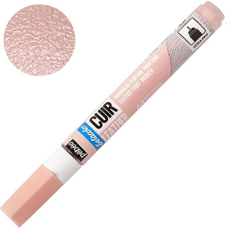 Zdjęcie Pebeo Marker Do Skóry Setacolor Leather Extra Fine 64 Sakura Pink - Skała