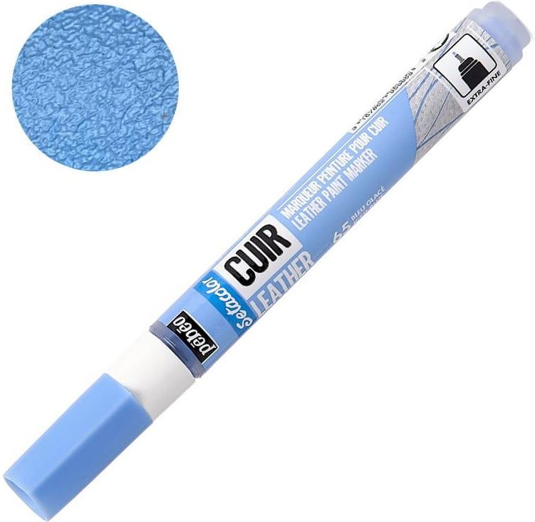 Zdjęcie Pebeo Marker Do Skóry Setacolor Leather Extra Fine 65 Iced Blue - Kraków