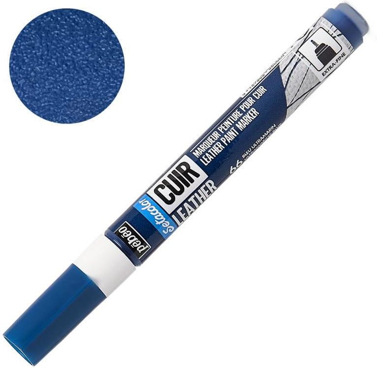 Zdjęcie Pebeo Marker Do Skóry Setacolor Leather Extra Fine 66 Ultramarine Blue - Dobczyce