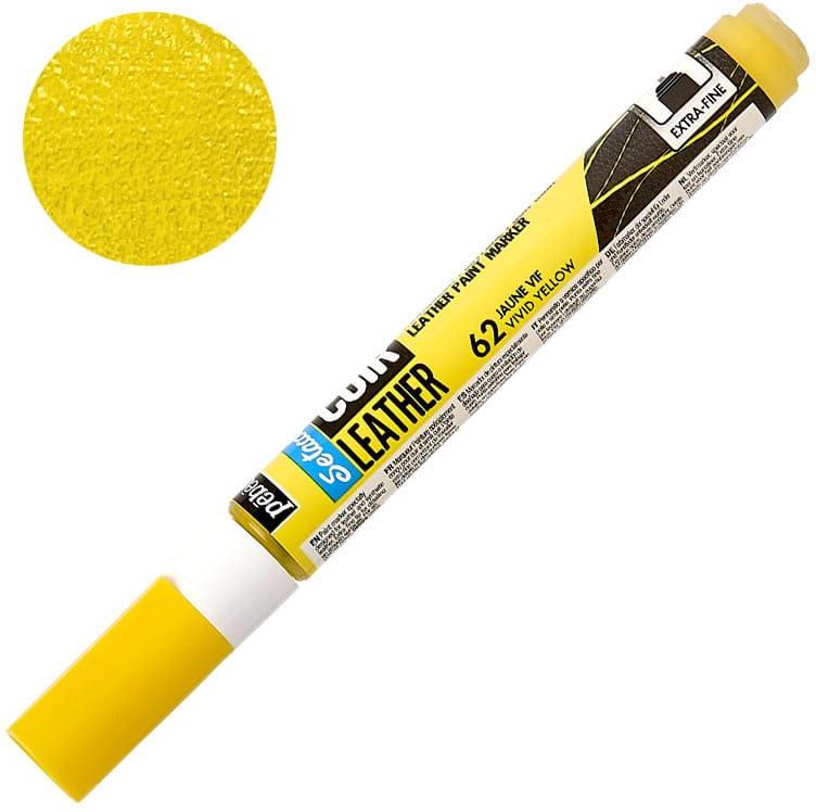 Zdjęcie Pebeo Marker Do Skóry Setacolor Leather Extra Fine 62 Vivid Yellow - Dobczyce