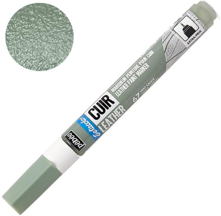 Zdjęcie Pebeo Marker Do Skóry Setacolor Leather Extra Fine 67 Sage Green - Skała