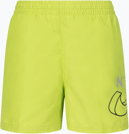 Szorty kąpielowe dziecięce Nike Split Logo 4" Volley atomic green | WYSYŁKA W 24H | 30 DNI NA ZWROT