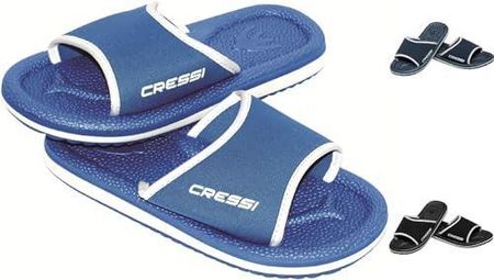 Cressi Unisex-Youth Lipari Jr Sandals Kapcie dziecięce na plażę, basen i pod prysznic ,Lazur/Bialty ,27 ,VB951427