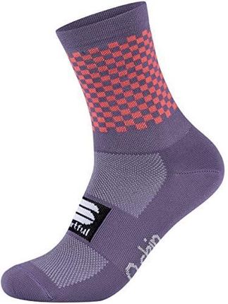 SPORTFUL 1123045-537 CHECKMATE SOCKS Skarpetki Unisex MULLED GRAPE S