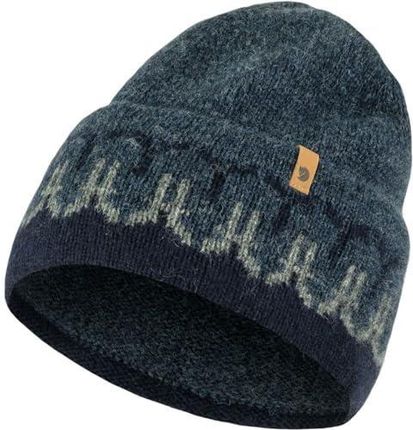 Fjallraven 87167-555-560 Övik Path Knit Beanie/Övik Path Knit Beanie Beanie Hat Unisex Dark Navy-Navy rozmiar uniwersalny