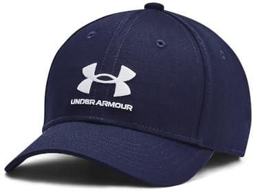 Under Armour Czapka baseballowa chłopięca młodzieżowa z logo Lockup Adj