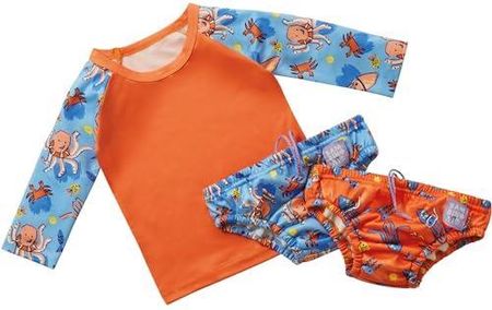 Bambino Mio, Zestaw Pływacki, Koszulka Swimwear i pieluchy Swimwear Swimwear Patrol Surfera, (2-3 lata)