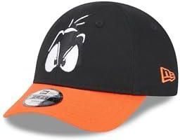 New Era Daffy Duck Looney Tunes Character czarna pomarańczowa czapka dla malucha 9Forty