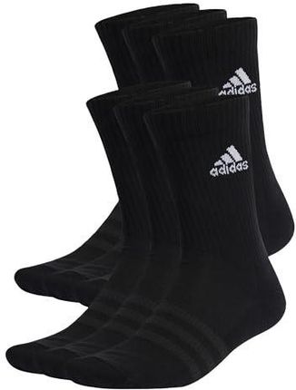 Adidas Uniseks Cushioned Sportswear EBB97 Skarpetki, Czarny/Biały, XXL