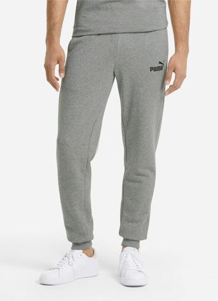 Puma Spodnie dresowe męskie Ess Slim Pants Tr 58674903Ciemnoszare