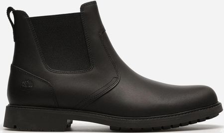 Timberland Sztyblety męskie skórzane TB05551R Czarne