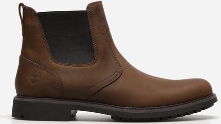 Timberland Sztyblety męskie skórzane TB05552R Ciemnobrązowe