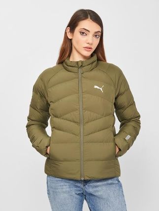 Puma Kurtka przejściowa krótka damska Warmcell Lightweight Jacket 58770444 Zielona