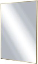 Zdjęcie Excellent KUADRO Lustro prostokątne 80x60 Złoto szczotkowane DOEX.KU080.060.GB - Chojnów