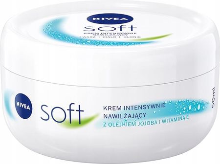 Nivea Krem Do Ciała I Rąk Nawilżający Soft 50ml