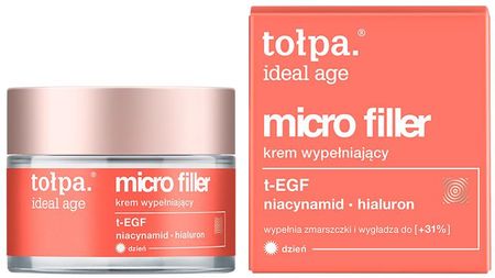 tołpa. ideal age micro filler krem wypełniający, DZIEŃ, 50 ml