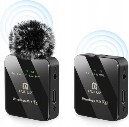 Mikrofon Bezprzewodowy Bluetooth 3,5mm TRS TRRS do Telefonu Aparatu Kamery / PU3153B