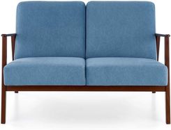 Zdjęcie Sofa dwuosobowa do salonu Milano 2S, retro, prl, niebieski - Tarnobrzeg