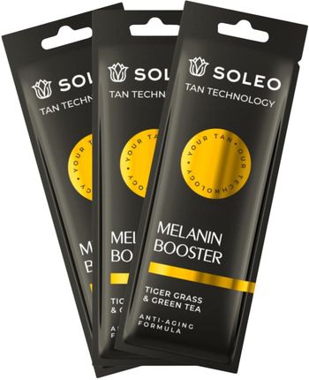 Soleo Tan Technology Melanin Booster Przyspieszacz Do Opalania 3x15ml