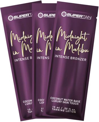 Supertan Midnight In Malibu Mocny Bronzer Do Opalania 3x15ml