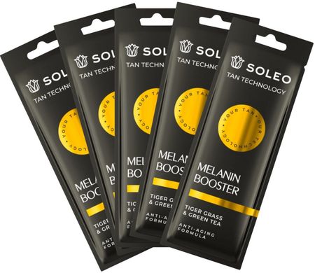 Soleo Tan Technology Melanin Booster Przyspieszacz Do Opalania 5x15ml