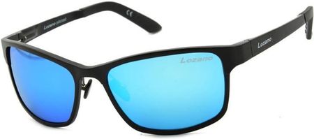 Okulary LOZANO LZ-331B Polaryzacyjne aluminiowe Nerdy