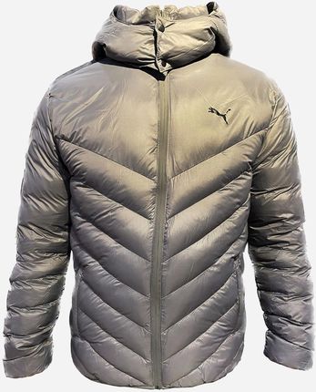 Puma Kurtka Zimowa Krótka Męska Winter Jacket 53885715 Szara