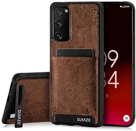 Surazo Etui Ochronne Z Prawdziwej Skóry Premium Do Samsung Galaxy S20 Fe 5G