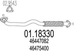 Zdjęcie Mts Rura Wydechowa 118330 - Ciężkowice