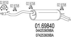 Zdjęcie Mts Tłumik Końcowy 169840 - Bobowa