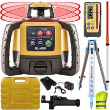 Niwelator rotacyjny laserowy 800m IP66 czujnik Topcon RL-H5A statyw łata