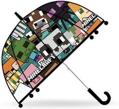 Zdjęcie Kids Euroswan parasol przezroczysty dzwonek 46 CMS Instrukcja Minecraft, wielokolorowy (MC0006) - Bielawa