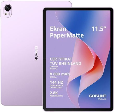 Tablet Huawei MatePad 11,5'' S WiFi 8/256GB Fioletowy + Klawiatura