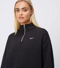 NIKE BLUZA W NSW FLC QZ GLS GYM LIFE