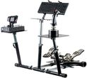 Wheel Stand Pro Deluxe V2 Black (Thrustmaster Hotas Warthog and Saitek X52/Pro, X55, X56, X65)