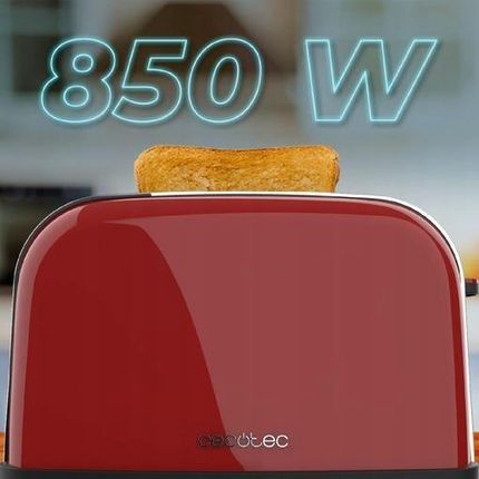 Cecotec Toastin' Time 850 Red Lite 4838