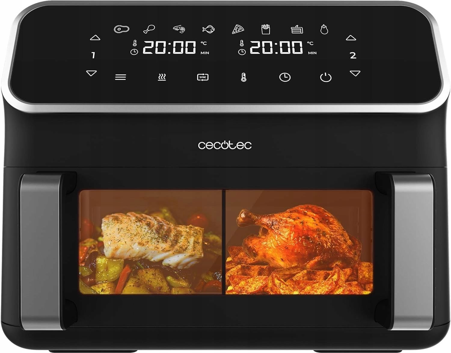 Cecotec Cecofry Panoramic 9000 Czarny 3491