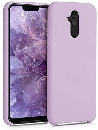 kwmobile etui kompatybilne z Huawei Mate 20 Lite, etui na telefon komórkowy, gumowane, w kolorze niebiesko-zielonym, Mauve