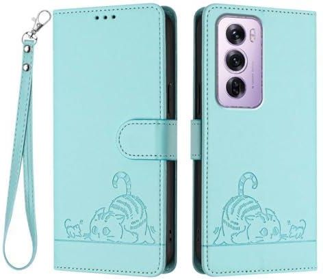 GOKEN Cover per Oppo Reno 10 5G / Reno 10 PRO 5G, Custodia Flip PU