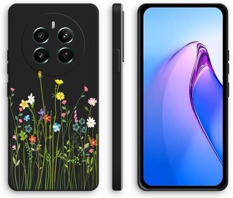 XINYEXIN Cover Per Realme 11 Pro / 11 Pro Plus: Custodia Trasparente Antiurto Con Bumper - Nero - 2