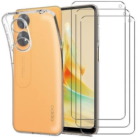 ELECTRO-WEIDEWORLD Cover Trasparente Ultra Sottile Per Oppo Reno 12 Pro 5G - Custodia Morbida In TPU Antiurto