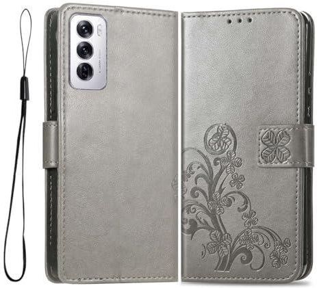 GOKEN Cover Portafoglio Per Oppo Reno 10 5G / Pro 5G, Custodia Flip In Pelle PU Con Slot Carte E Supporto (Oro Rosa)