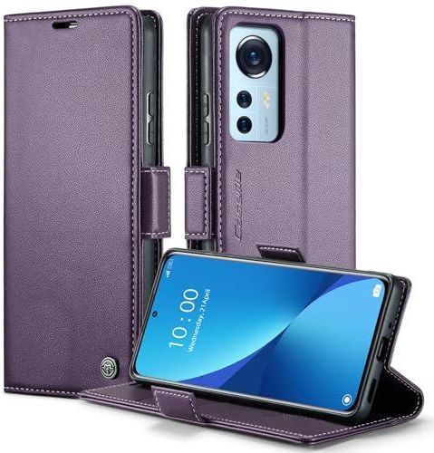 Cover XINYEXIN Per Xiaomi 12 Pro / 12S Pro - Custodia In Silicone Morbido Con Fiori - Nero - Antiurto E Ultrasottile