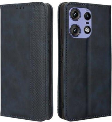 GOKEN Cover per Motorola Edge 40 PRO, Custodia Folio in