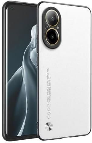 HONLEN Custodia per Realme 10 (4G) (6.4 Inches) Cover per Telefono Aziendale con Retro in Pelle, Viola chiaro