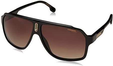 Carrera Mężczyźni 1030/S Okulary Przeciwsłoneczne, Black/Grey Brown Shaded, 62/11/140