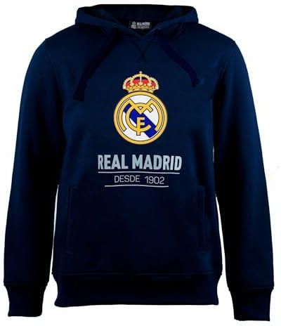 Zdjęcie Real Madrid Bluza z kapturem nr 26 Oficjalnie licencjonowany produkt - Dorosły Rozmiar M, Niebieski, M - Sulmierzyce